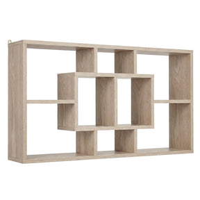 Artiss Floating Wall Shelves Bookshelf Wood - SportZone.co.nz