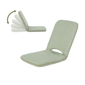 Artiss Floor Chair 5 Position Adjustable Green Lazy Sofa for Living Room Bedroom - SportZone.co.nz