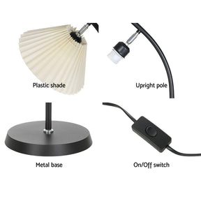 Artiss Floor Lamp LED Light Stand Modern Home Living Room Office Reading White - SportZone.co.nz