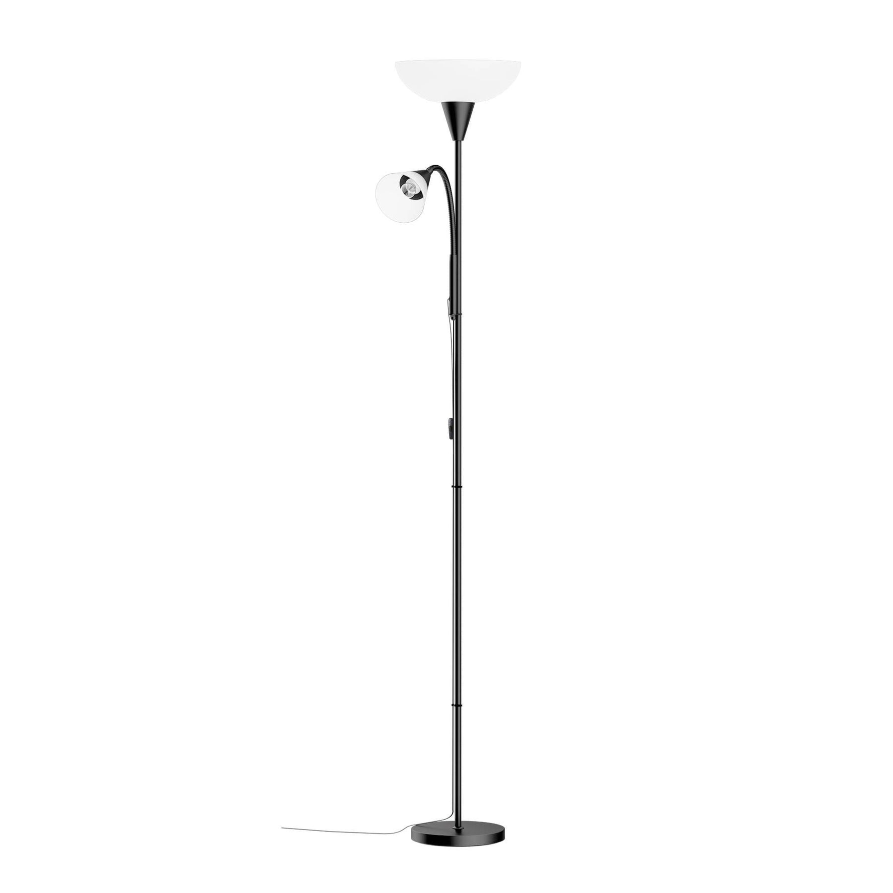 Artiss Floor Lamp Mother and Child Modern Home Living Room Office Reading Black - SportZone.co.nz