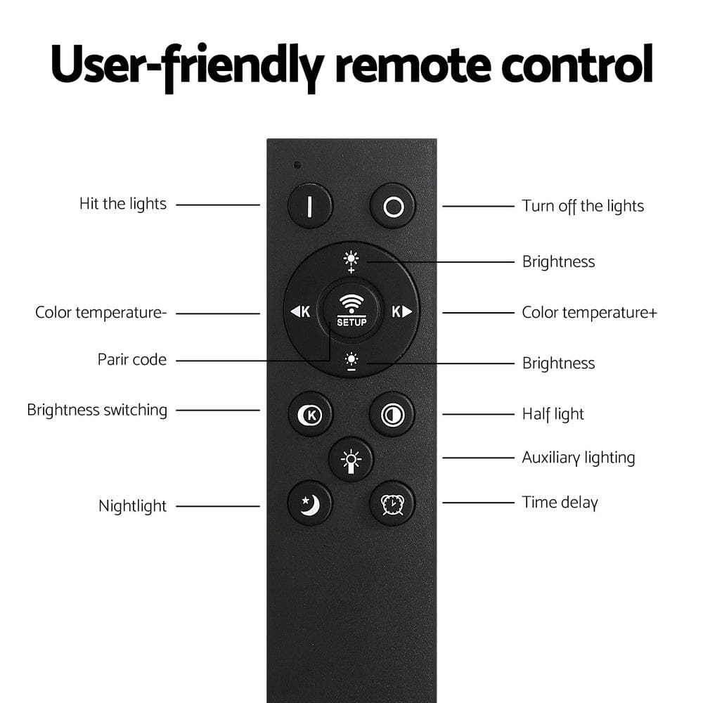 Artiss LED Floor Lamp Remote Adjustable Light Stand Home Living Room Reading - SportZone.co.nz