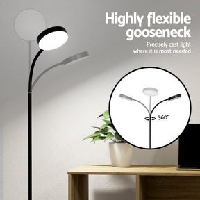 Artiss LED Floor Lamp Remote Adjustable Light Stand Home Living Room Reading - SportZone.co.nz