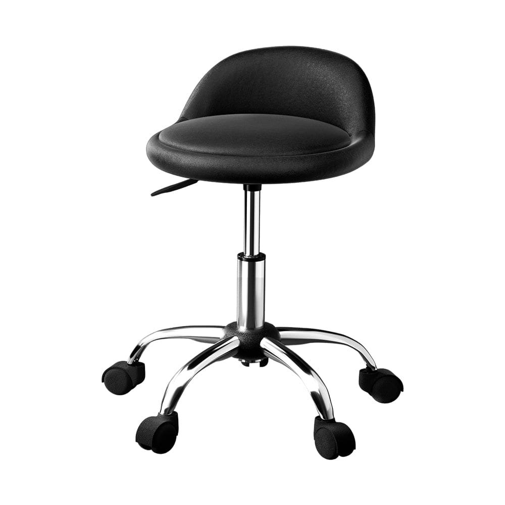Artiss Salon Stool Swivel Chair Backrest Chairs - SportZone.co.nz