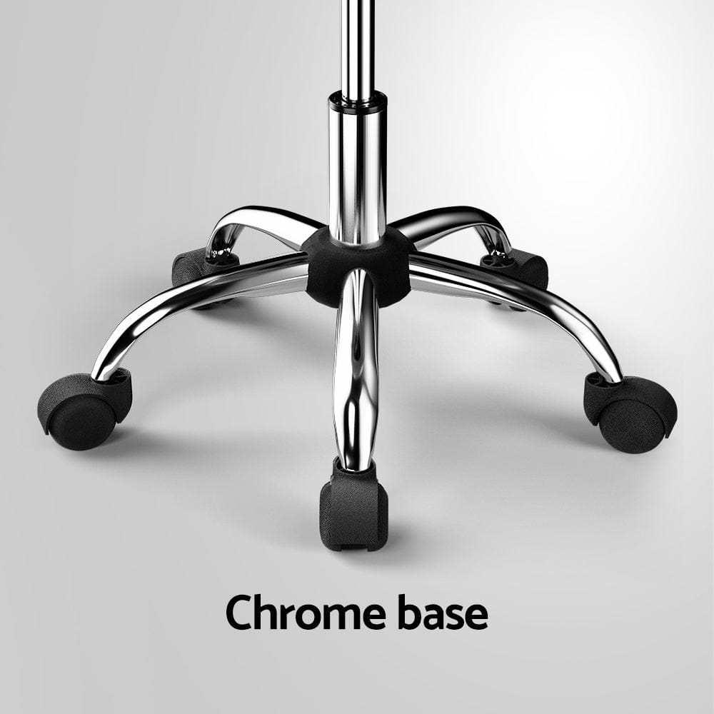 Artiss Salon Stool Swivel Chair Backrest Chairs - SportZone.co.nz