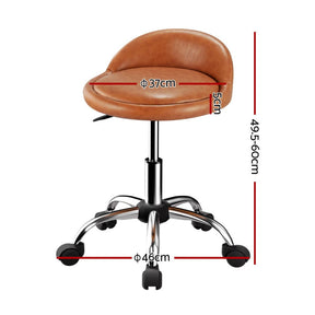 Artiss Salon Stool Swivel Chair Backrest Chairs - SportZone.co.nz