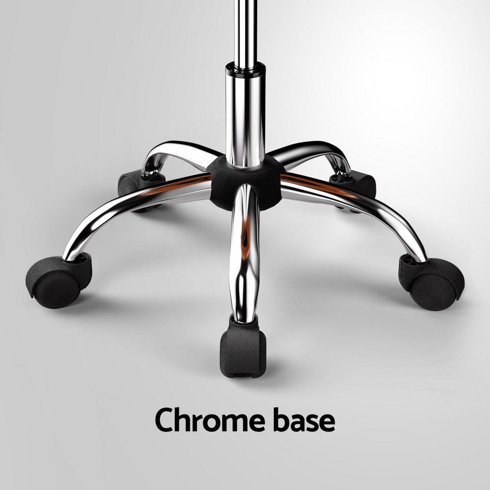 Artiss Salon Stool Swivel Chair Backrest Chairs - SportZone.co.nz