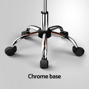 Artiss Salon Stool Swivel Chair Backrest Chairs - SportZone.co.nz