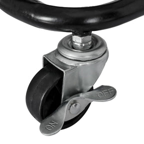 Artiss Storage Trolley Kitchen Cart 4 Tiers Black - SportZone.co.nz