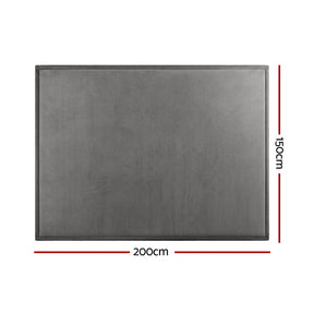 Artiss Tatami Mat Floor Mattress 3cm Thick Futon Mattresses Mellow Mat Rugs Living Room Grey - SportZone.co.nz