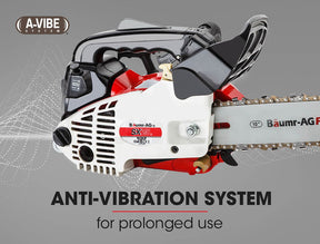 Baumr-AG 25CC Petrol Chainsaw Arborist 10 Bar Tree Pruning Garden Chain Saw - SportZone.co.nz