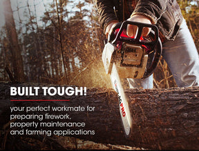 Baumr-AG 38CC Petrol Commercial Chainsaw 16 Bar E-Start 3.2 HP Chain Saw - SportZone.co.nz