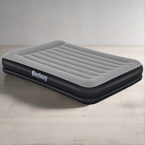 Bestway Air Bed Beds Mattress Premium Inflatable Built - in Pump Queen Size - SportZone.co.nz