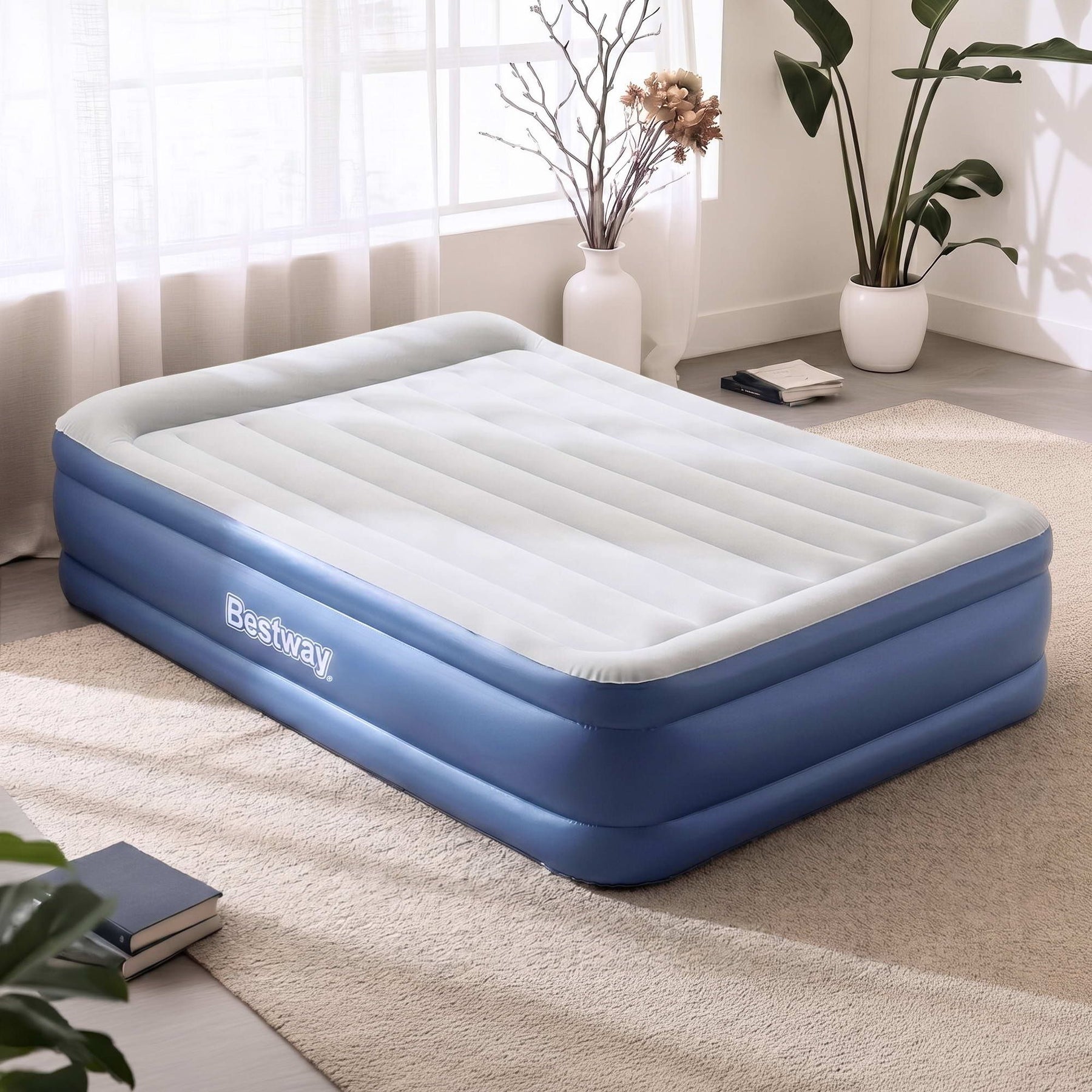 Bestway Air Bed Inflatable Mattress Queen - SportZone.co.nz