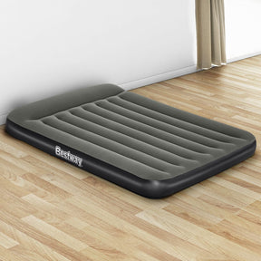 Bestway Air Mattress Double Inflatable Bed 30cm Airbed Grey - SportZone.co.nz
