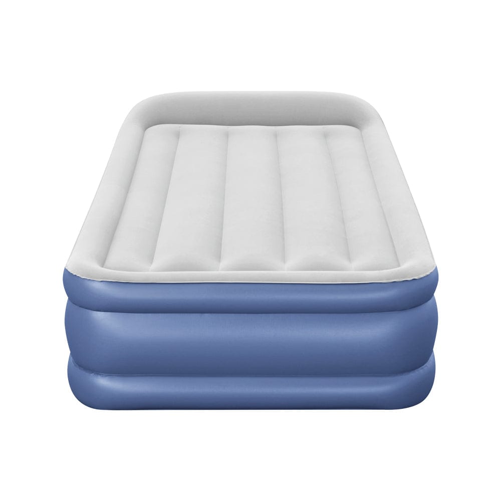 Bestway Air Mattress Inflatable Bed 46cm Airbed Single Blue - SportZone.co.nz
