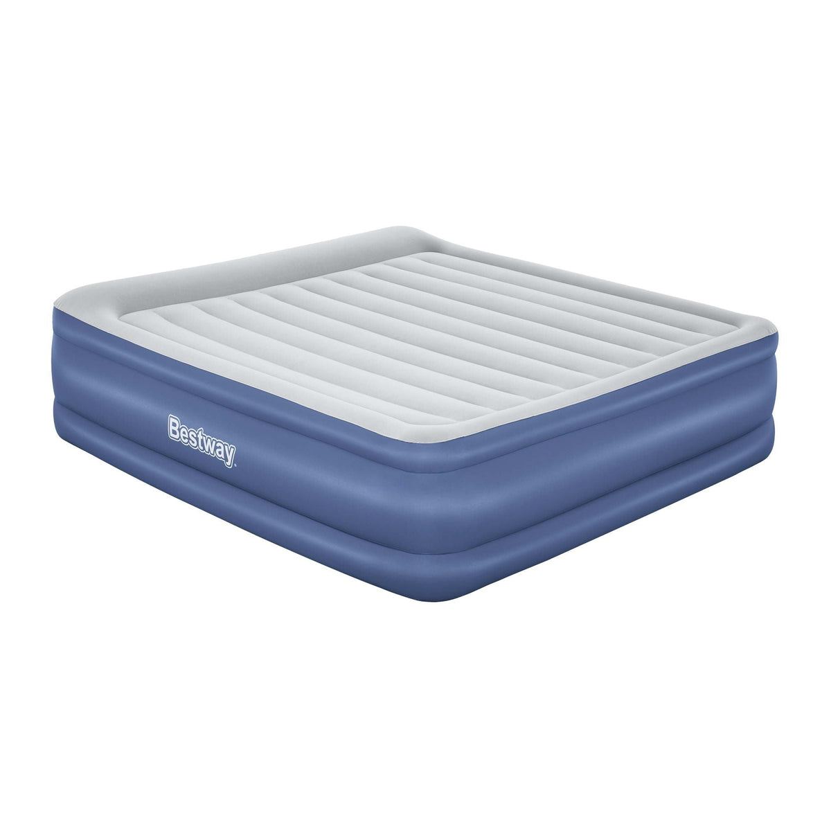 Bestway Air Mattress King Inflatable Bed 56cm Airbed Blue - SportZone.co.nz