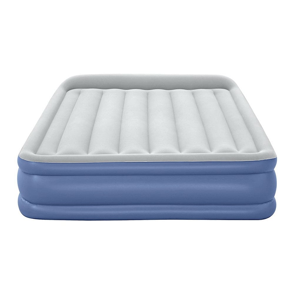 Bestway Air Mattress Queen Inflatable Bed 46cm Airbed Blue - SportZone.co.nz