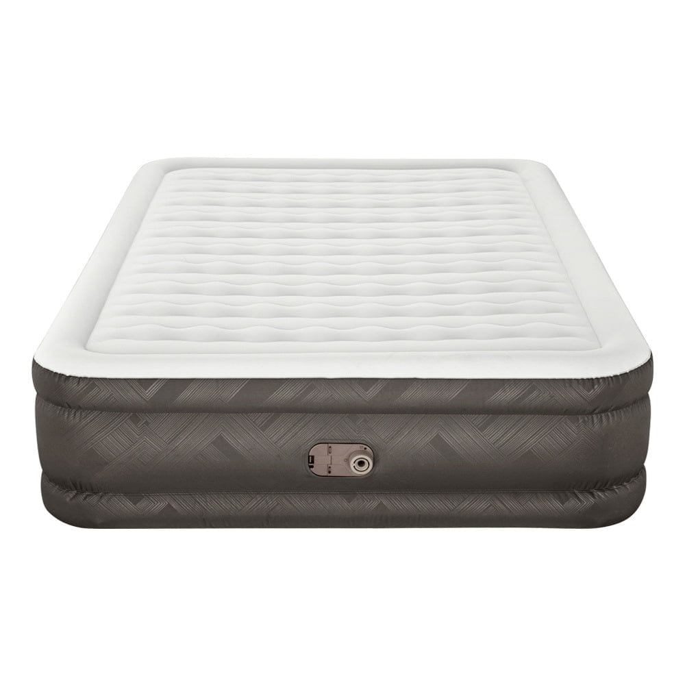Bestway Air Mattress Queen Inflatable Bed 46cm Airbed Grey - SportZone.co.nz