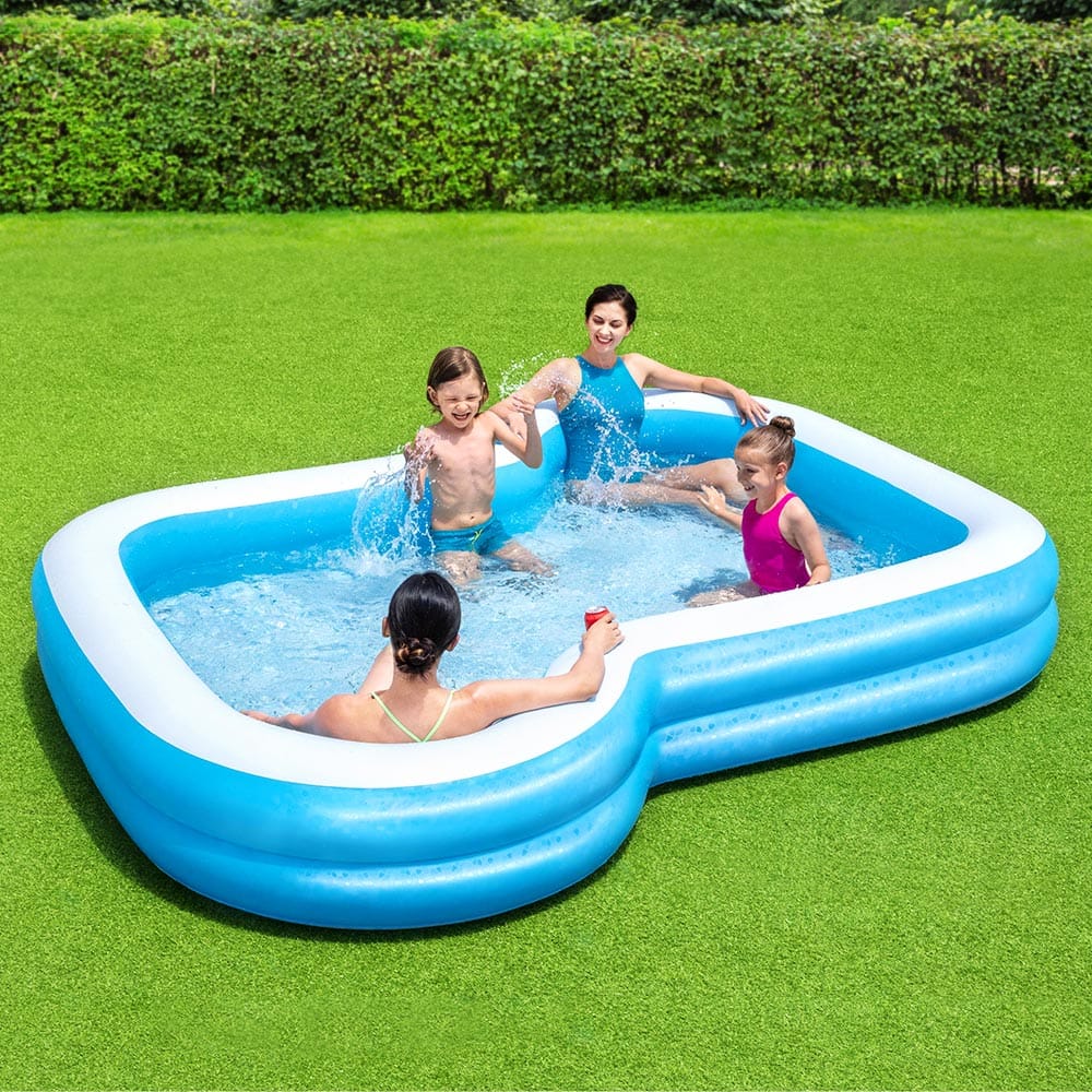 Bestway Kids Pool 305x274x46cm Inflatable Above Ground Swimming Pools 1207L - SportZone.co.nz