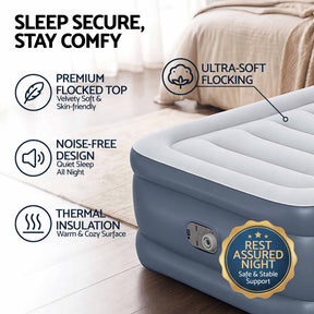 Bestway Mattress Air Bed Single Size 51CM Inflatable Camping Beds Home Outdoor - SportZone.co.nz