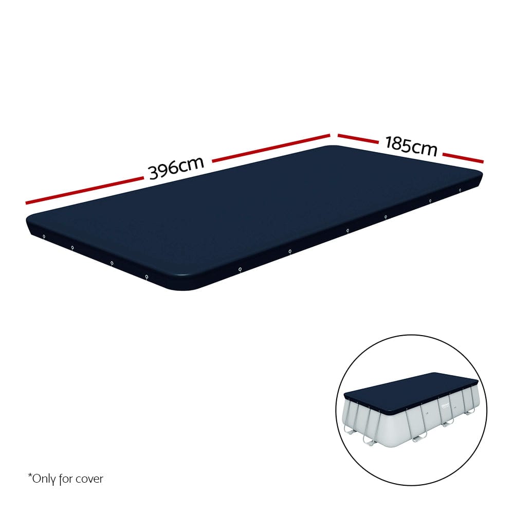 Bestway Pool Cover Fits 4.12x2.01m Above Ground Swimming Pool PVC Blanket - SportZone.co.nz