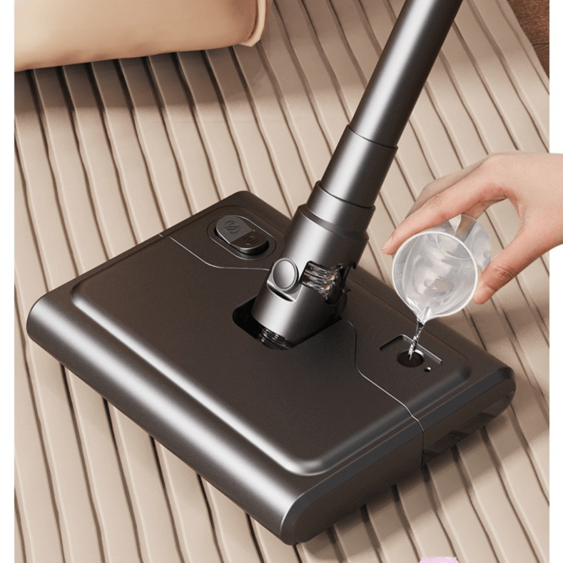 Black spray - painted model Wireless Stick Vacuum Cleaner with 14000Pa Suction, HEPA Filter & 350ml Water Tank for Wet Dry Cleaning, Ideal for Home Use - SportZone.co.nz