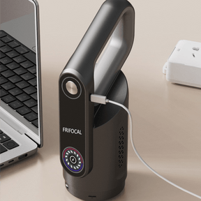Black spray - painted model Wireless Stick Vacuum Cleaner with 14000Pa Suction, HEPA Filter & 350ml Water Tank for Wet Dry Cleaning, Ideal for Home Use - SportZone.co.nz