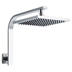 Cefito 8'' Rain Shower Head Wall Arm Square High Pressure Chrome - SportZone.co.nz
