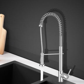 Cefito Kitchen Mixer Tap Pull Down 2 Modes Sink Faucet Basin Laundry Chrome - SportZone.co.nz