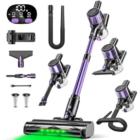 Cordless Stick Vacuum Cleaner 55KPa Rechargeable Anti-Tangle Pet Hair - SportZone.co.nz