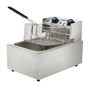 Devanti 10L Electric Commercial Deep Fryer Single Basket 2200W - SportZone.co.nz