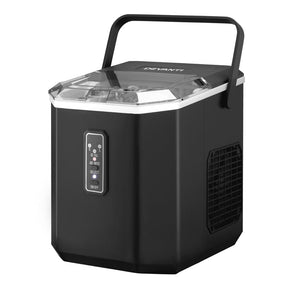 Devanti 12kg Ice Maker Machine 1.3L w/Scoop Holder Black - SportZone.co.nz