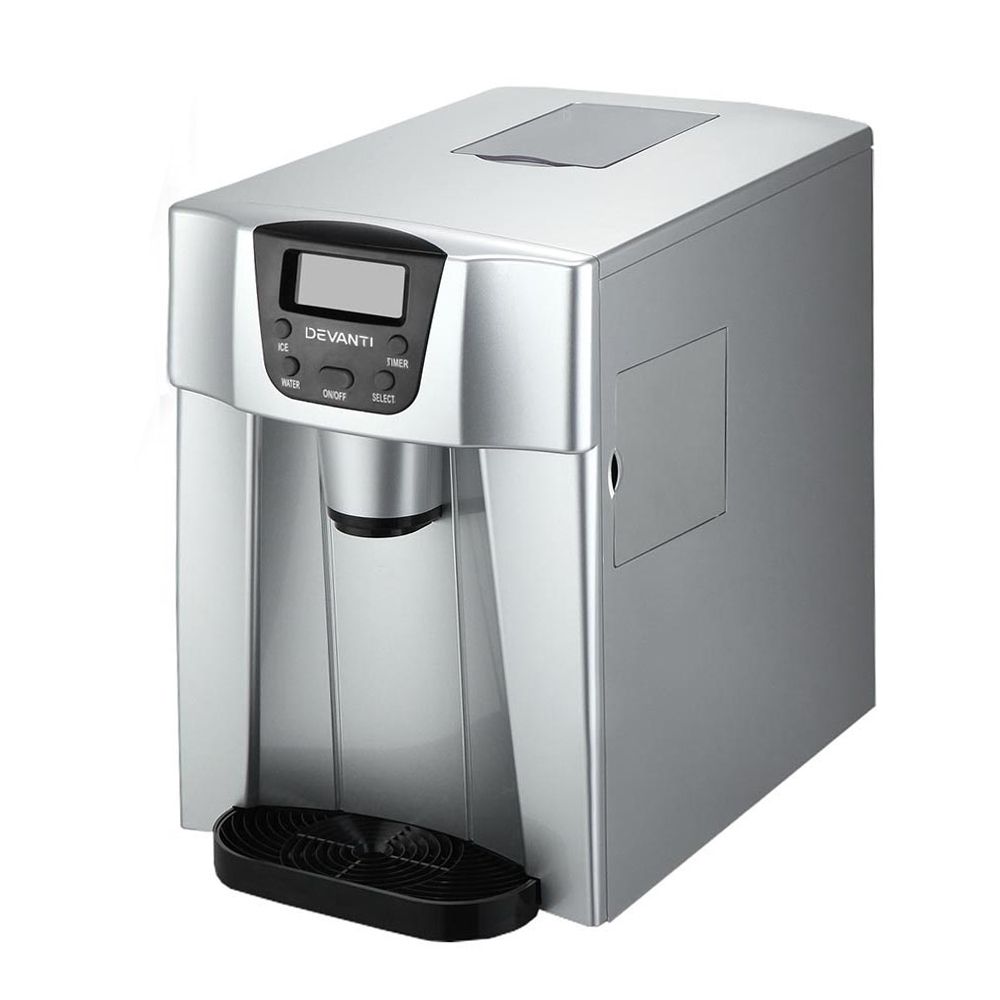 Devanti 12kg Ice Maker Machine with Water Dispenser - SportZone.co.nz