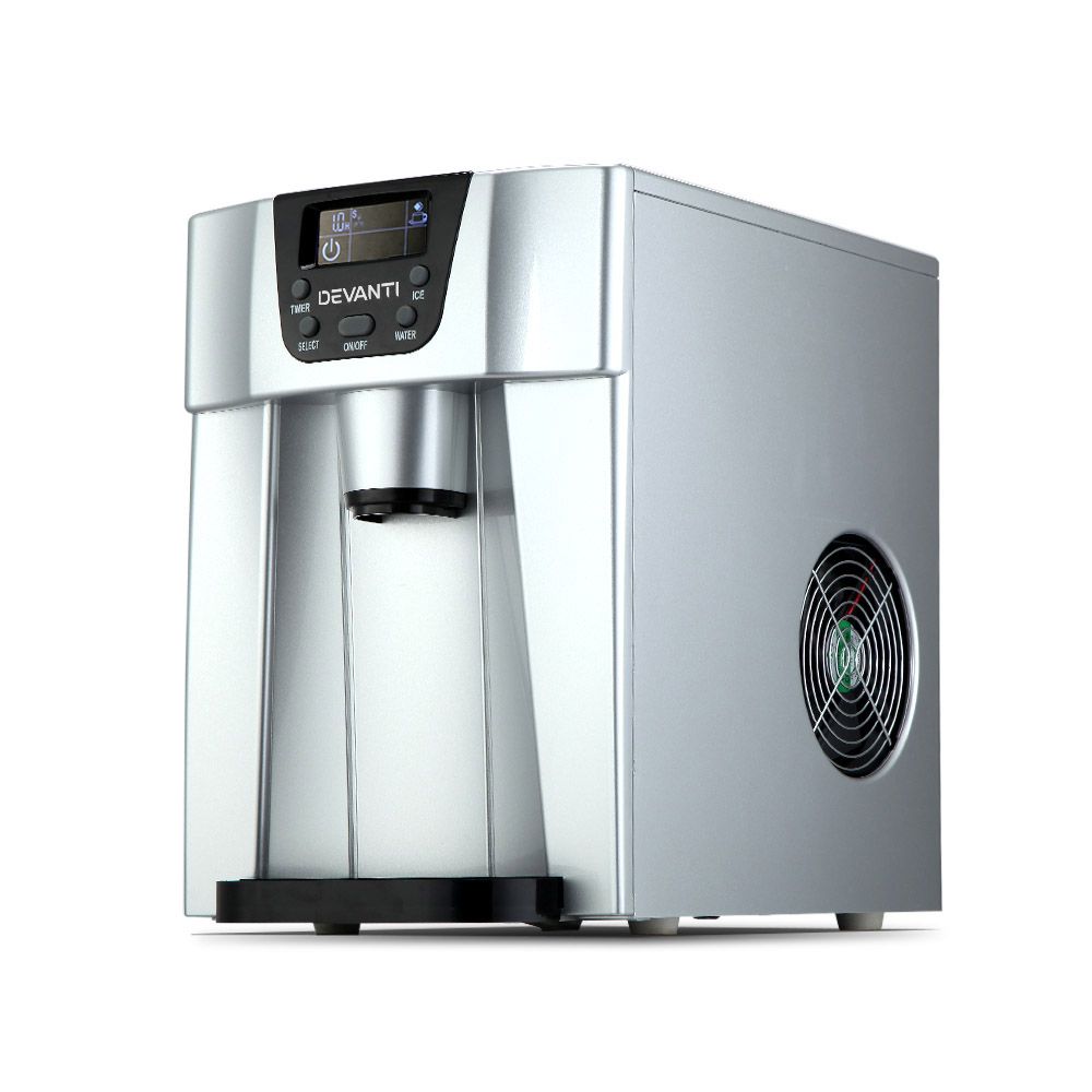 Devanti 12kg Ice Maker Machine with Water Dispenser - SportZone.co.nz