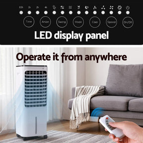 Devanti 12L Evaporative Air Cooler Conditioner - SportZone.co.nz