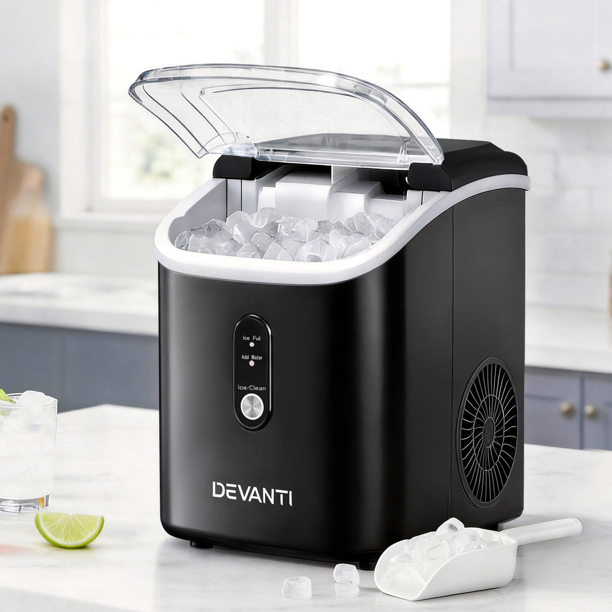 Devanti 15kg Nugget Ice Maker Machine - SportZone.co.nz