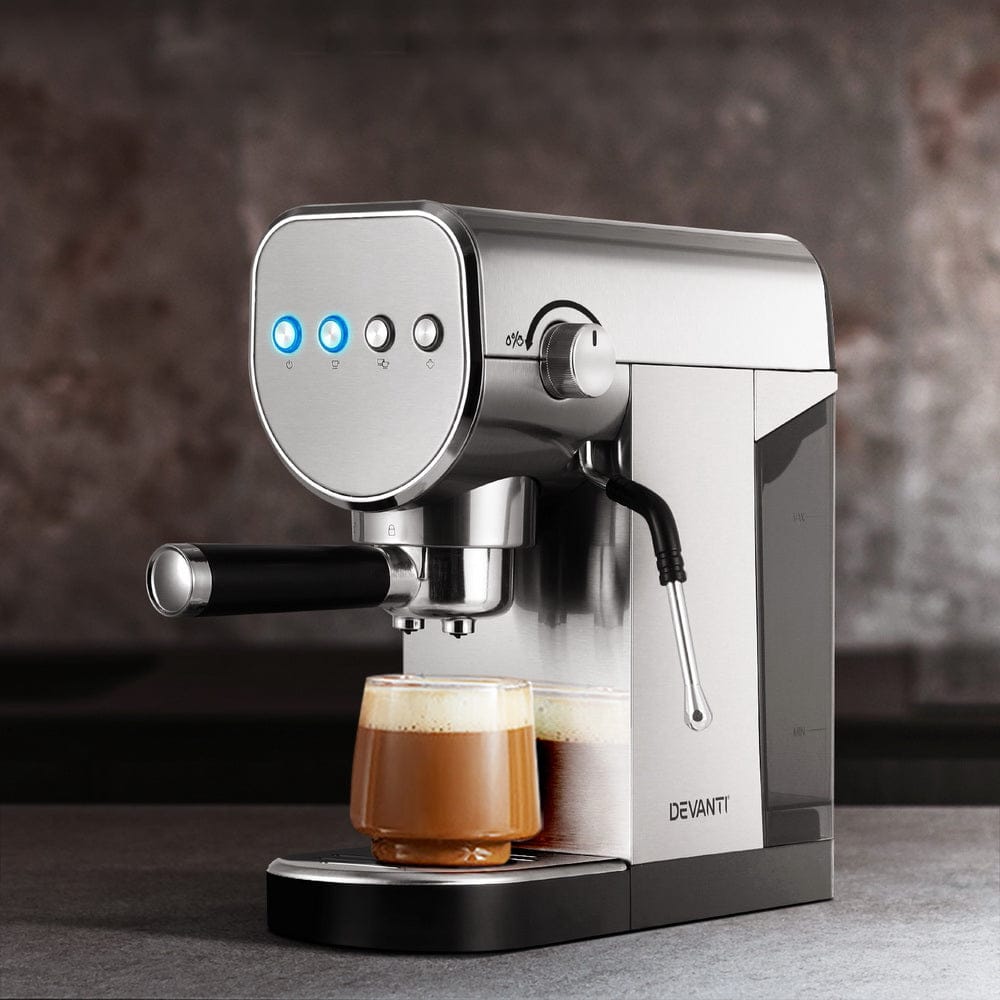Devanti 20 - Bar Espresso Cafe Maker: Elevating Your Coffee Experience - SportZone.co.nz