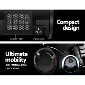 Devanti 2200W Bagless Vacuum Cleaner Black - SportZone.co.nz