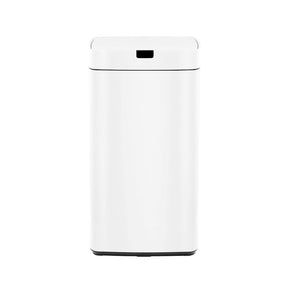 Devanti 45L Motion Sensor Bin Rubbish Automatic White - SportZone.co.nz
