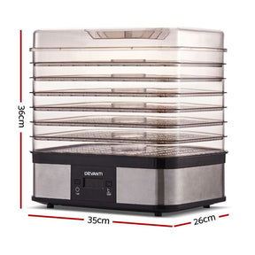 Devanti 7 Trays Food Dehydrator - SportZone.co.nz