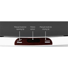 Devanti 9L Motion Sensor Bin Rubbish Automatic Ash Black - SportZone.co.nz