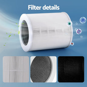 Devanti Air Purifier 4 Layers HEPA Replacement Filter - SportZone.co.nz