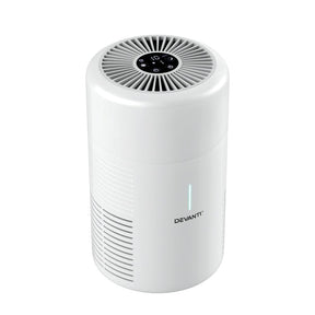 Devanti Air Purifier HEPA Filter Home Purifiers Dust Sensor PM2.5 Remover - SportZone.co.nz