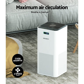 Devanti Air Purifier Home Purifiers HEPA Filter - SportZone.co.nz