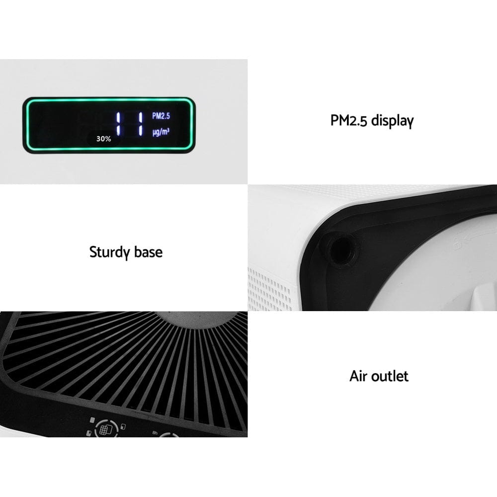 Devanti Air Purifier Home Purifiers HEPA Filter - SportZone.co.nz