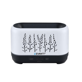 Devanti Aroma Diffuser Aromatherapy Flame 200ml - SportZone.co.nz