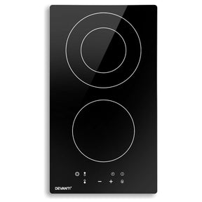 Devanti Electric Ceramic Cooktop 30cm - SportZone.co.nz