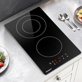 Devanti Electric Ceramic Cooktop 30cm - SportZone.co.nz