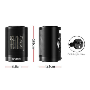 Devanti Electric Fan Heater 1200W - SportZone.co.nz