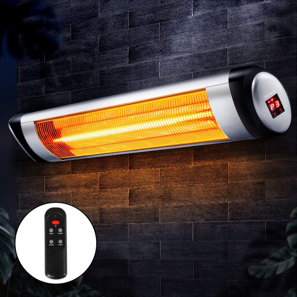 Devanti Electric Strip Heater 2000W - SportZone.co.nz